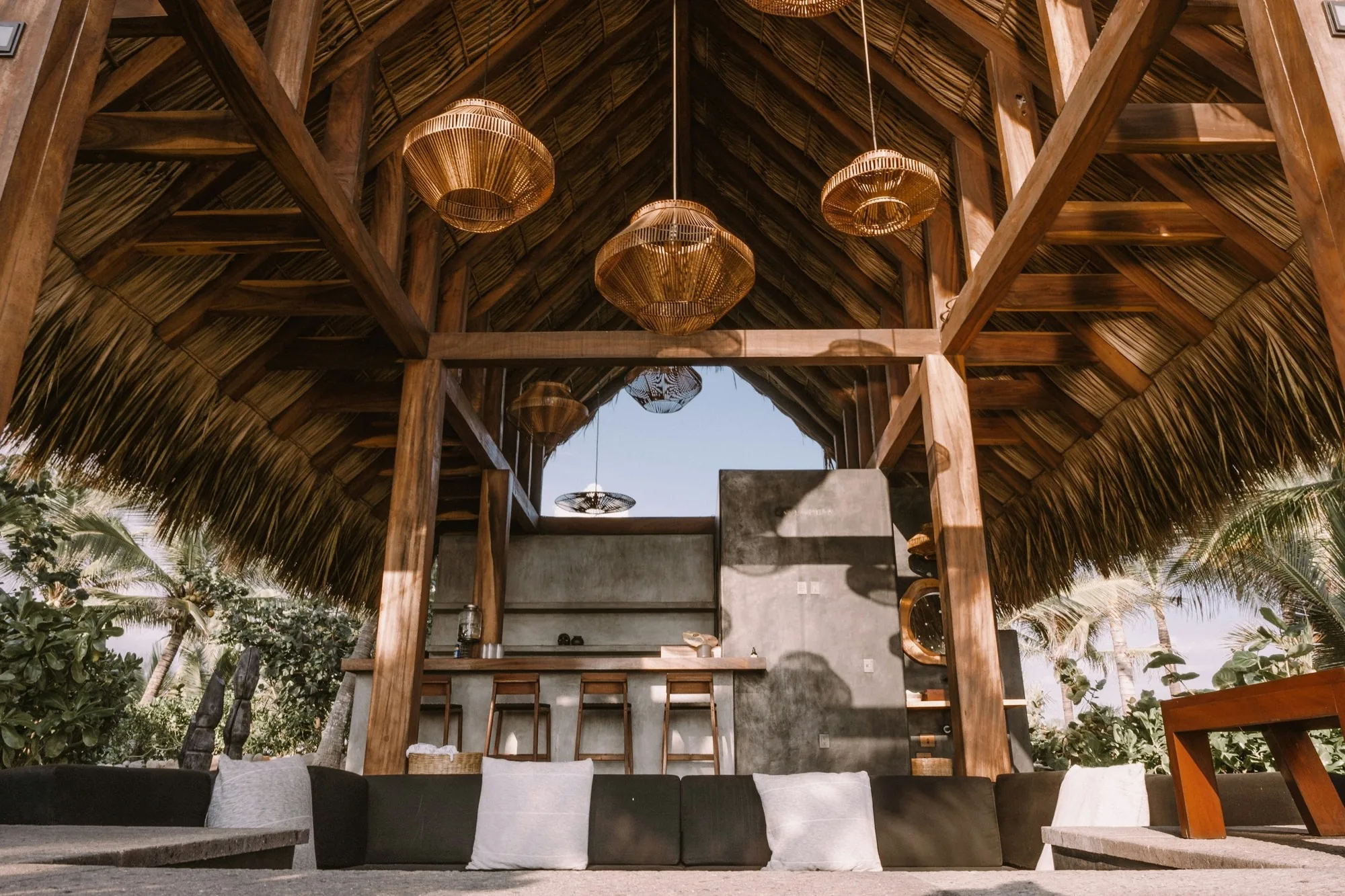Boutique tropical hotel